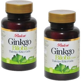 Resim Balen Ginkgo Biloba Tablet 600 MG 60 Tablet 2 Adet 
