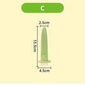 Resim 1 Adet Sevimli Evcil Hayvanlar Papağan Mısır Standı Raf Plastik Sincap Kuş C 