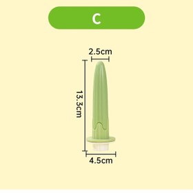 Resim 1 Adet Sevimli Evcil Hayvanlar Papağan Mısır Standı Raf Plastik Sincap Kuş C 