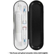 Resim PI&GO Oral B Şarjlı Diş Fırçası Koruma Kabı, Saklama Kabı, Hijyenik Seyahat Kutusu - Sıyah 