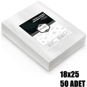Resim VI'ORIO 18x25 Tırtıklı Vakum Makinesi Poşeti 50 Adet 