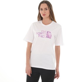 Resim The North Face W Relaxed Easy Tee Kadın T-Shirt Beyaz 