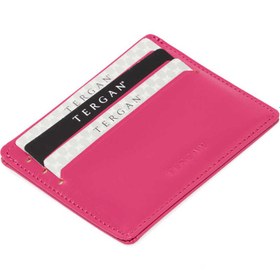 Resim Fuşya Deri Unisex Kredi Kartlık - S1KK00001050-J7E 