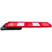 Resim İleri Trafik Katlanır Uyarı Levhası 26 x 120 cm 