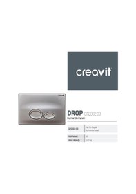 Resim Creavit Gömme Rezervuar A. Klozet için kumanda Paneli ara Musluk 