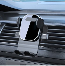 Resim Sones Otomotiv Navigasyon Braketi Araba Havalandırma Telefonu Sabit Destek Klipsi, Stil: Doku Modeli 