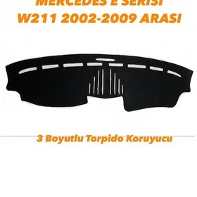 Resim MERCEDES E SERİSİ W211 3 BOYUTLU HALI KUMAŞ TORPİDO KORUYUCU ÖRTÜ 