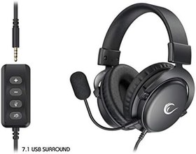 Resim Rampage R36 Drop 7.1 Gaming Mikrofonlu Kulaklık, Siyah 