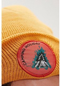 Resim Bad Bear Bonfire Beanie Erkek Bere-27547 - Sarı 