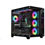 Resim Alltech Black Star 16X R7-5700X 16 GB 1 TB NVMe M.2 SSD RTX4060 Free Dos Masaüstü Oyuncu Bilgisayarı 