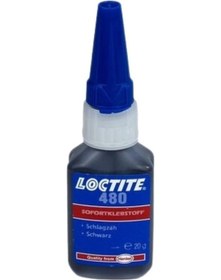 Resim LOCTITE 480 Kauçuk Takviyeli Elastik Hızlı Yapıştırıcı - 20 gr. (1 Adet) 