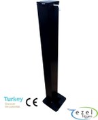 Resim EZEL HİJYEN Ayak Pedallı Dezenfektan Dispenseri Siyah 1 Lt Hacimli 