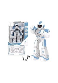 Resim Uzaktan Kumandalı Robot El Sensörlü Şarjlı Led Işık Moonwalk Yürüyen Akıllı Robot 19 Fonksiyon 