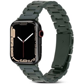 Resim Watch 44mm Uyumlu Krd-04 Metal Zore Kordon-olive 