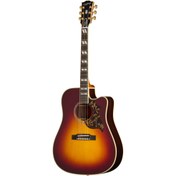 Resim Epiphone Hummingbird Deluxe EC Elektro Akustik Gitar (Autumn Burst) 