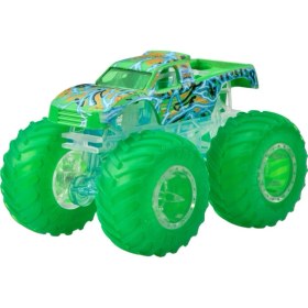 Resim Rhot Wheels Monster Trucks Power Smashers 1:64 Arabalar Gunkster HYJ25 