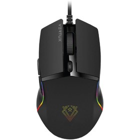 Resim Vertux Argon Oyuncu Mouse Gecikmesiz Hassas Oyun Özel Led Işıklı 6.400 DPI Kablolu Oyuncu Mouse 