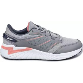 Resim Jump 30910 Bağcıklı Memory İç Taban Uniseks Spor Ayakkabı GRİ 