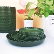 Resim 1 adet, Çiçek Saksı Tepsisi Reçine Tepsileri Sukulentler için Plastik Bitki Saksısı Saksı Bitki Tepsisi Çiçek Saksısı Su Tabanı Bitki Damlama Tepsisi Yaratıcı Çiçeklik Tepsisi Plastik Çiçeklik Tabanları 