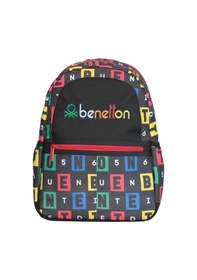 Resim United Colors Of Benetton . Harf Baskılı Unisex Çocuk Sırt Çantası 