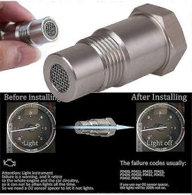Resim Araba Cır Onarımı Motor Arıza Işığı Giderici Adaptörü Oksijen O2 Sensörü M18x1.5 S202412273855 
