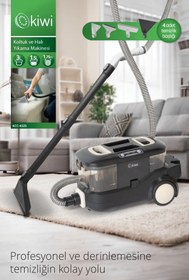 Resim Kiwi Kcc-4325w Koltuk Ve Halı Yıkama Makinesi Siyah 