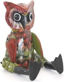 Resim Ahşap Sallanan Baykuş 