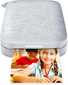 Resim HP Sprocket Taşınabilir Anında Görüntü Yazıcısı - 5 x 7,6 cm, iOS veya Android ile Uyumlu 