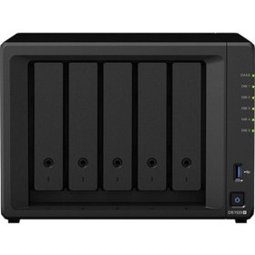 Resim Synology DS1520+ 5 Yuvalı NAS Depolama Ünitesi 