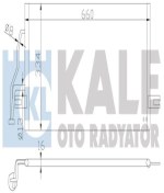 Resim KALE 343155 Klima Radyatoru (MİTSUBİSHİ CARİSMA 1.6-1.8 GDİ 95-06 CAB311B078 MR460269 (WC821484) 