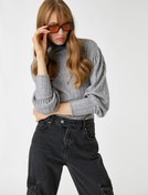 Resim Yuvarlak Yaka Triko Kazak 