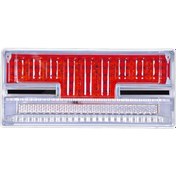 Resim Homyl Tekne Suv Kamyon Için 24v Led Yan İşaret Kırmızı 