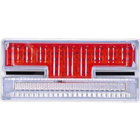 Resim Homyl Tekne Suv Kamyon Için 24v Led Yan İşaret Kırmızı 