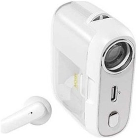 Resim Treasures Wekome S28 Tws Kulaklık - Kablosuz, Hafif, 5.3 Bluetooth, Pembe Beyaz, Projektör, Hıfı Ses 