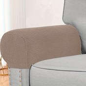 Resim 2 adet Koltuk Kolçak Kılıfı, Esnek Koltuk Kol Kılıfları, Toz Geçirmez ve Pet Çizilmez, Ev Dekorasyonu 