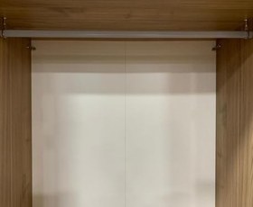 Resim Dolap Askı Borusu Gri+2 Flanş Tüm Ölçüler Tüm Markalara Uyumlu 47cm 