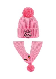 Resim semoor Atki Bere Takim 4-8 Yaş Kız Çocuk Pembe 