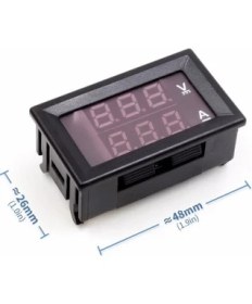Resim Roboyol Store 0-100V 10A Voltmetre Ampermetre 