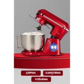 Resim Goldmaster Maxired Parlak Kırmızı 29 Parça Avantajlı Elektronik Evlilik Paketi Elektrikli Mutfak Çeyiz Seti 