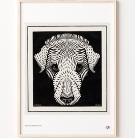 Resim Köpek Kafası, Poster 