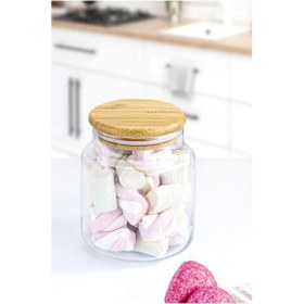 Resim Bambum Zone - Cam Saklama Kabı 600ml 