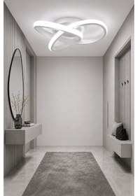 Resim Eliva Led Plafonyer Avize Beyaz Işık 