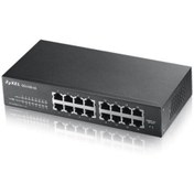 Resim Zyxel GS1100-16 V3 16 PORT YÖN.MEZ G.BIT SWITCH V 
