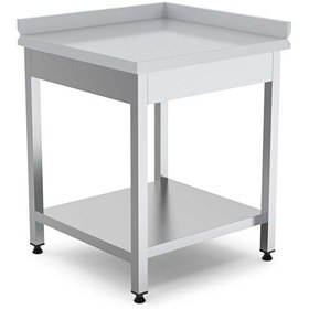 Resim Empero EMP.KKT.6060-R Köşe Tezgahı Alt Raflı Sağ 60x60x85 CM 