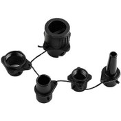 Resim Şişme Bot Pompası Adaptörü Kite/boston Vanası Hava Pompası Vanası Adaptörü Jant Plakası Bağlantısı - Huiliang 