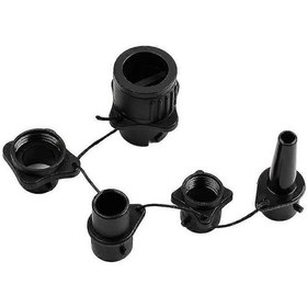 Resim Şişme Bot Pompası Adaptörü Kite/boston Vanası Hava Pompası Vanası Adaptörü Jant Plakası Bağlantısı - Huiliang 