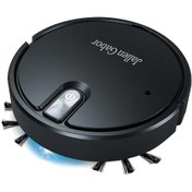 Resim Yifomall Jallen Gabor Siyah 5-in-1 Robot Süpürge: Otomatik Süpürme, Mopping, Vakum, Buharlama Ve Led Işık Özellikli Yüksek Verimli Temizleyici Siyah 