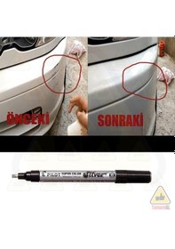 Resim Pilot Araç Kaporta Rötuş Boya Kalemi Beyaz Siyah Gri Kırmızı Mavi 