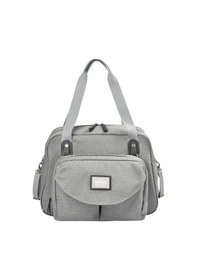 Resim Beaba Geneva Iı Bebek Bakım Çantası Heather Gri 44x26x30 Cm 
