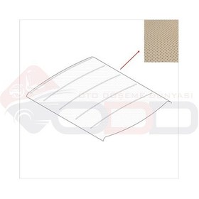 Resim Mercedes W123 Coupe Düz Tavan Döşemesi - Öz-iş 